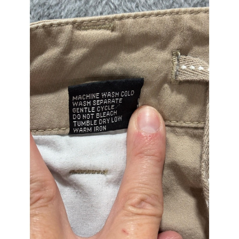 Architect Jean Co 36 Khaki Cargo Shorts Mens Casual Preppy Vintage