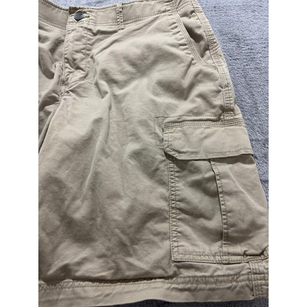 George 36 Khaki Cargo Shorts Mens Casual Utility Outdoor Summer Hiking