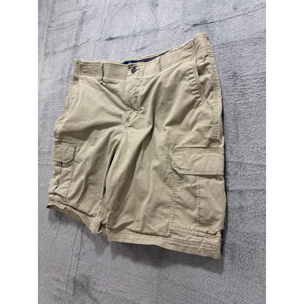 George 36 Khaki Cargo Shorts Mens Casual Utility Outdoor Summer Hiking