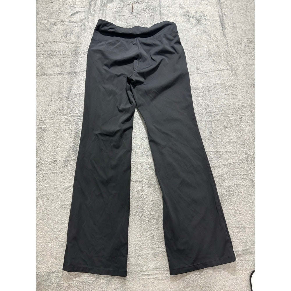 Puutiin Womens M Black Flare Yoga Pants Athleisure Casual Cozy