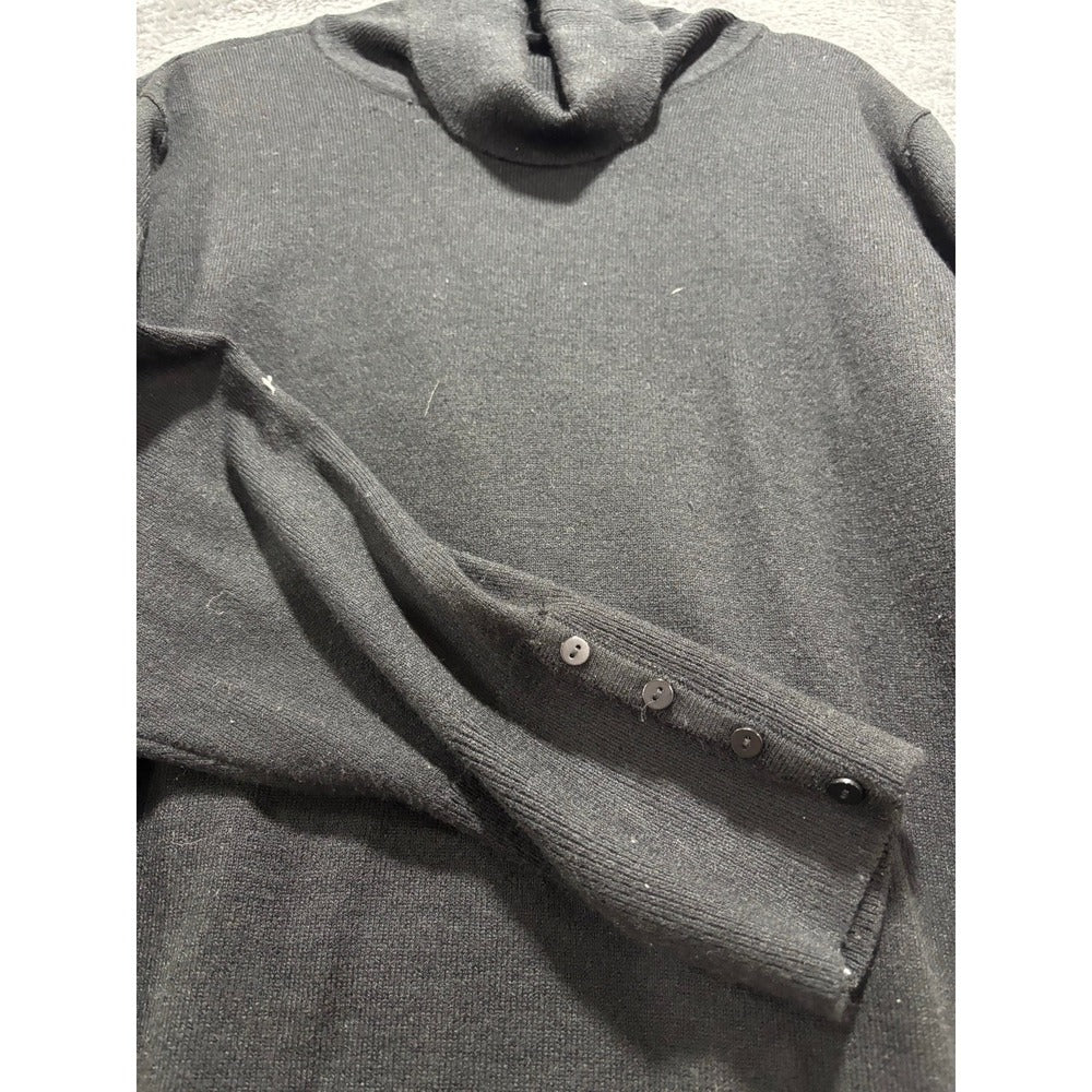 JM Collection XXL Womens Black Turtleneck Sweater