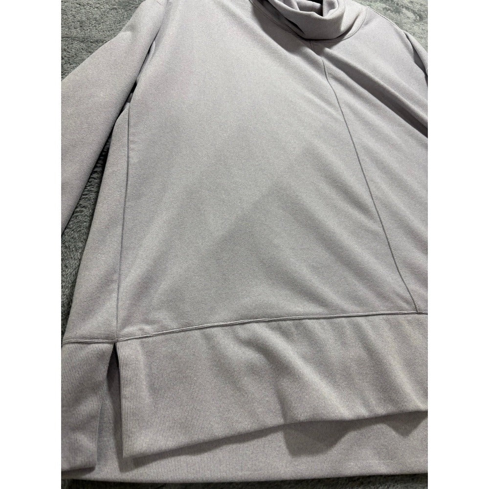 Avalanche XL White Mock Neck Pullover Athleisure Cozy Mens Sweater