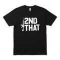 Gildan L Black 2ND THAT Graphic Tee Shirt Vintage Casual Mens