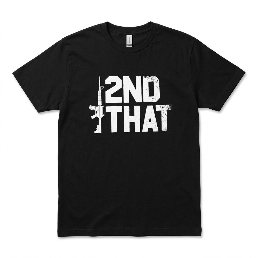 Gildan L Black 2ND THAT Graphic Tee Shirt Vintage Casual Mens