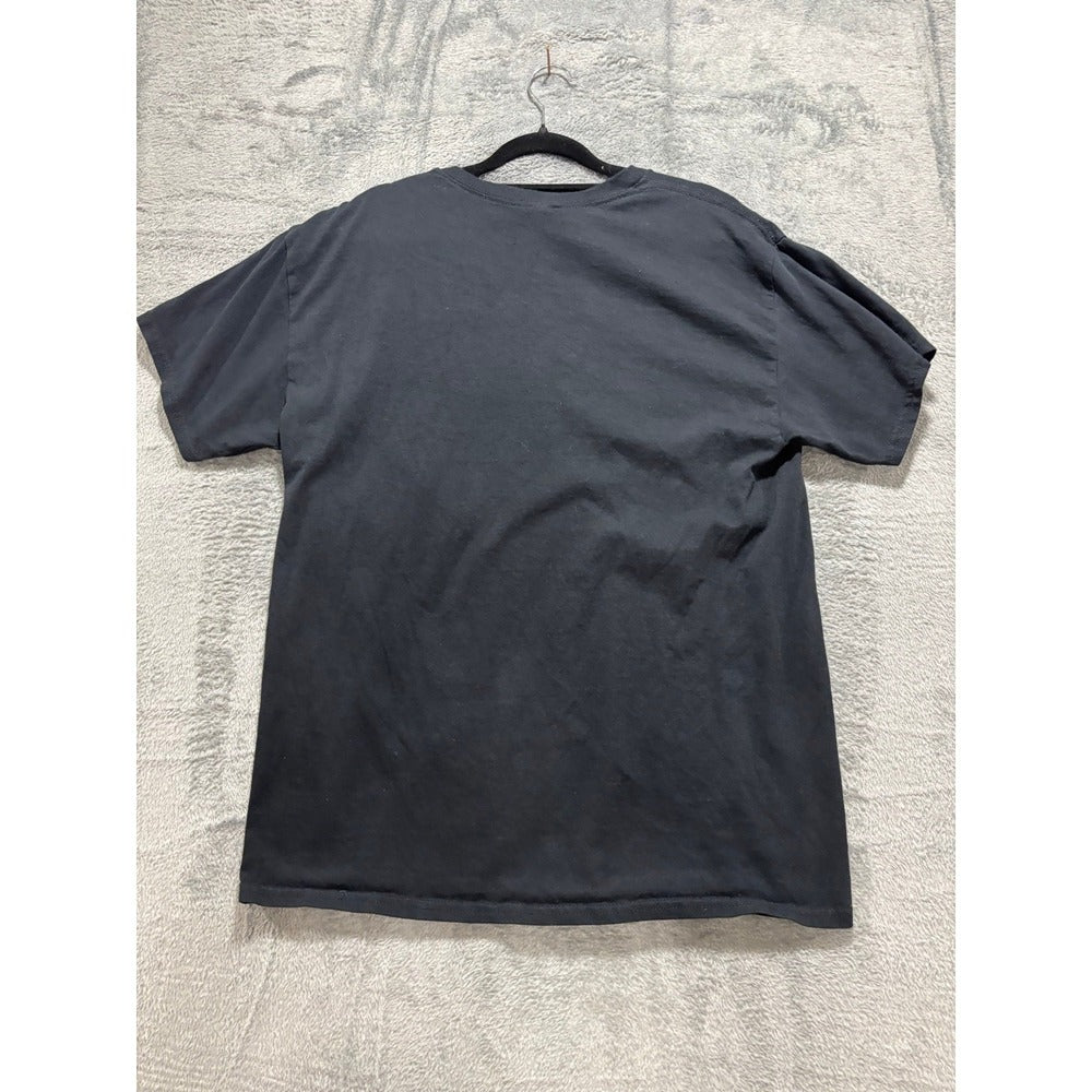 Gildan L Black 2ND THAT Graphic Tee Shirt Vintage Casual Mens