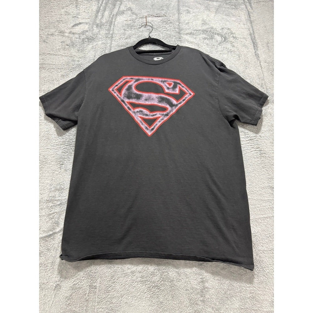 Under Armour Superman 2-Tee Bundle L Blue Black Graphic Athleisure Vintage