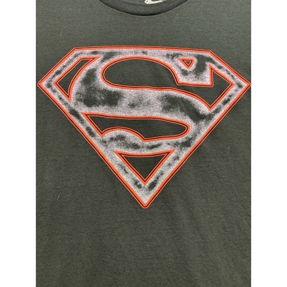 Under Armour Superman 2-Tee Bundle L Blue Black Graphic Athleisure Vintage