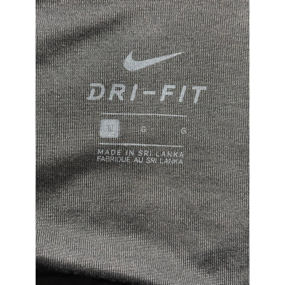 Nike L Gray Dri-FIT Quarter Zip Pullover Mens Athleisure Minimalist Activewear