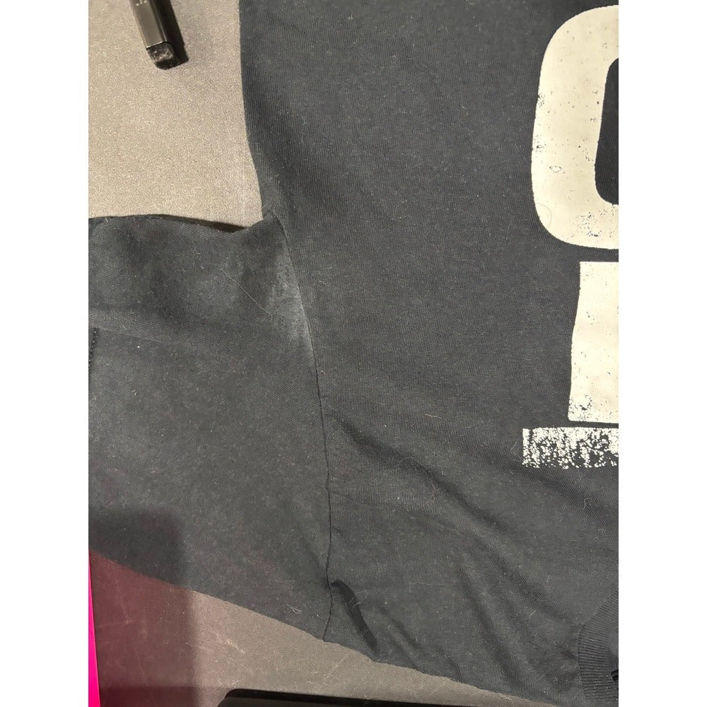 Gildan L Black Vet Bod Graphic Tee Shirt Casual Athleisure Mens