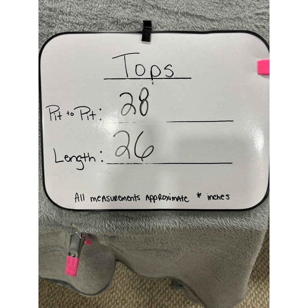XXL Womens Gray Layered Crewneck Sweater