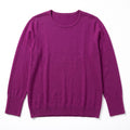 JM Collection XXL Purple NWT Cozy Crewneck Sweater