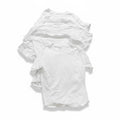 Hanes M White Short Sleeve T-Shirt 4 Pack Kids Casual Athleisure ComfortSoft