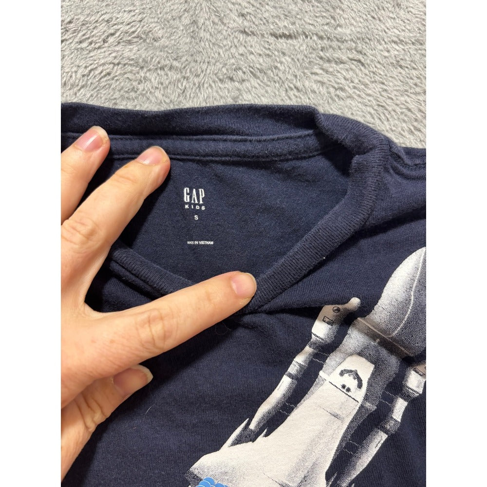 Gap Disney Boys S Blue Gray Navy Graphic T-Shirt Lot 3pc Mickey Casual Vintage