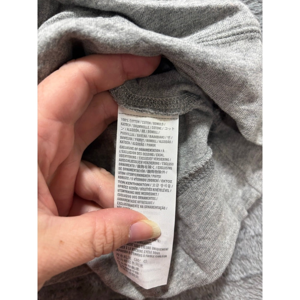 Abercrombie & Fitch L Gray Womens Hoodie Sweatshirt Athleisure Casual Cozy