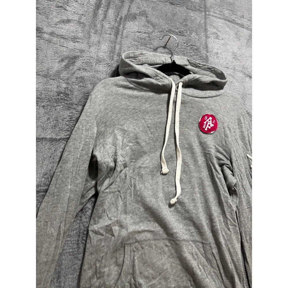 Abercrombie & Fitch L Gray Womens Hoodie Sweatshirt Athleisure Casual Cozy