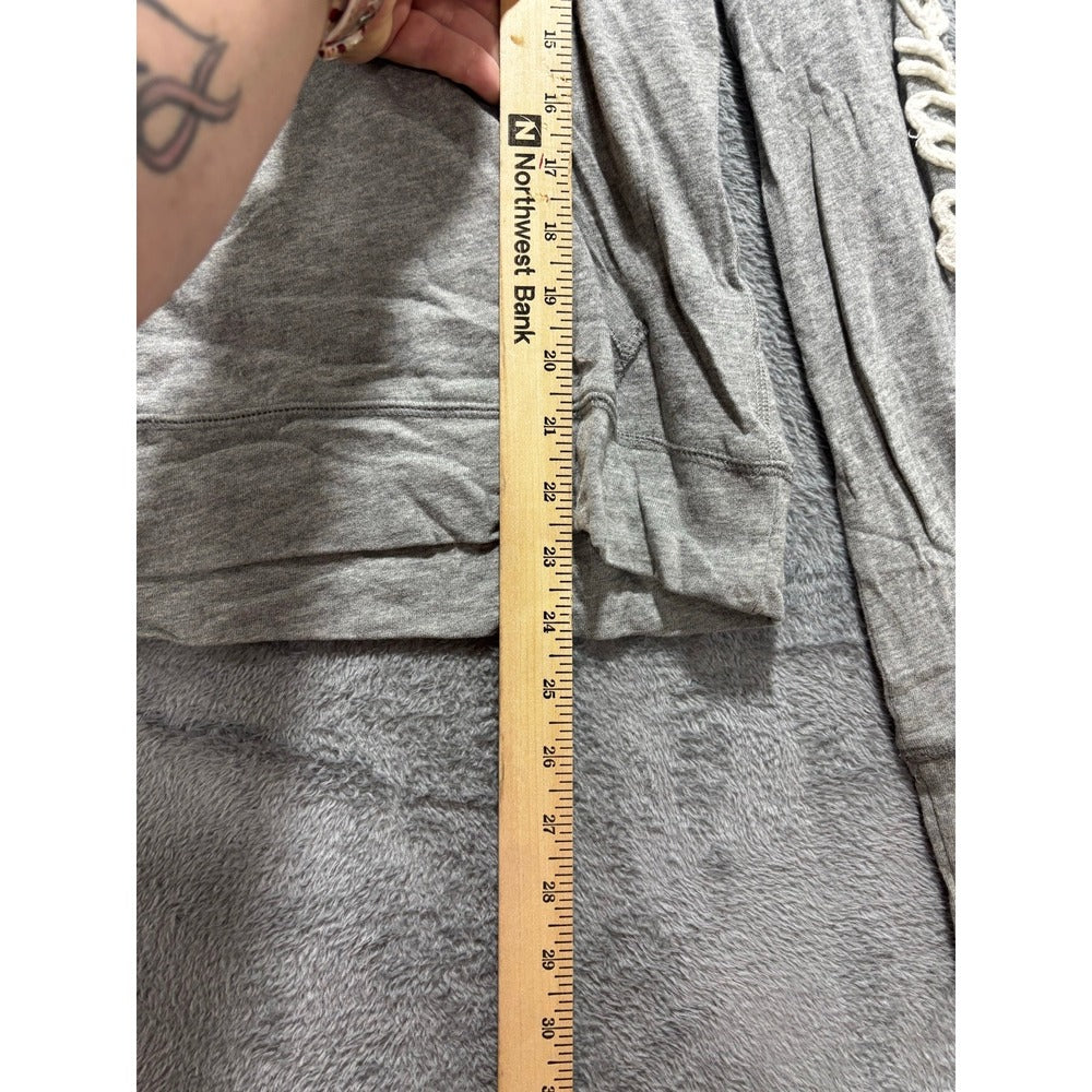 Abercrombie & Fitch L Gray Womens Hoodie Sweatshirt Athleisure Casual Cozy