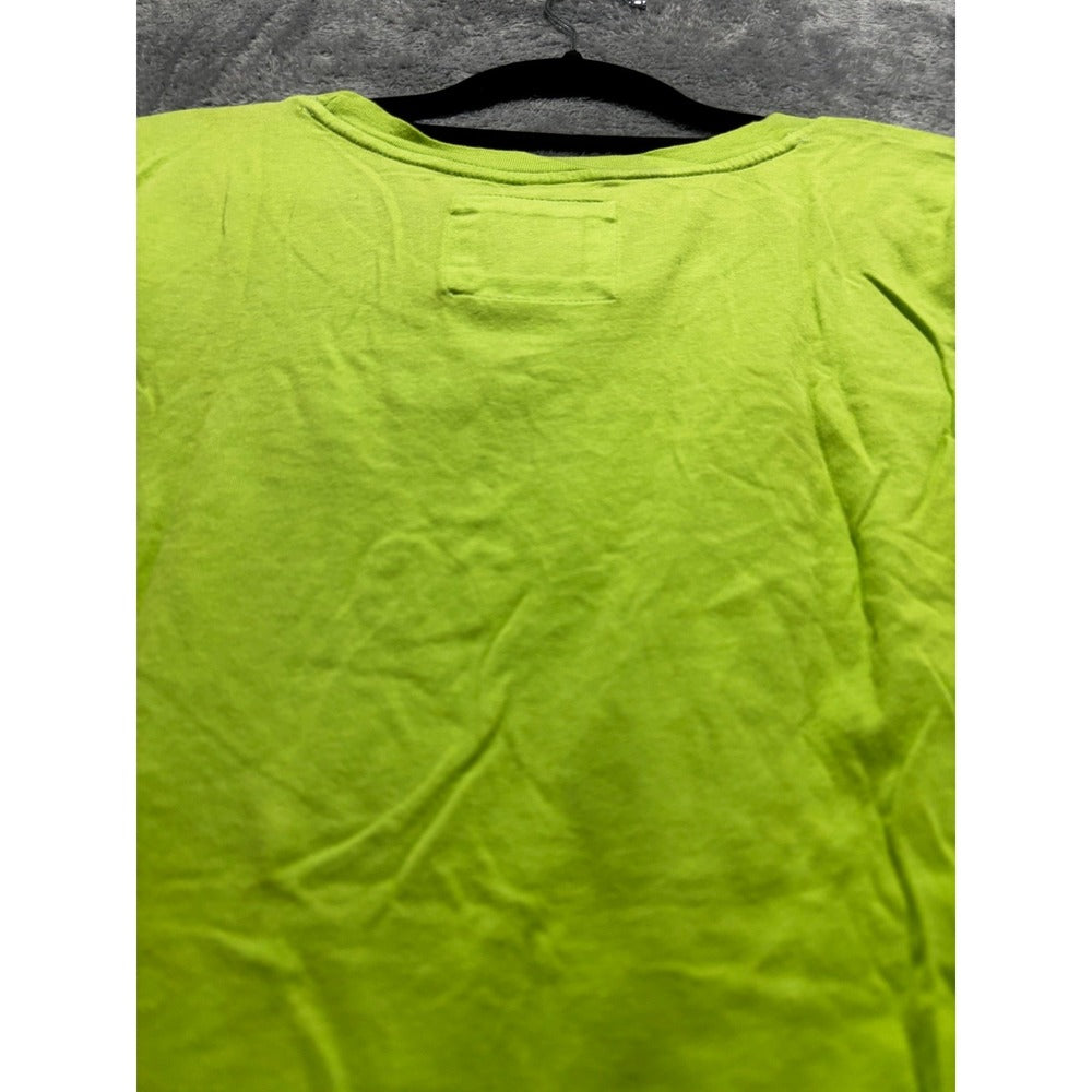 Abercrombie & Fitch M Green Womens Short Sleeve Logo Graphic Tee Preppy Casual