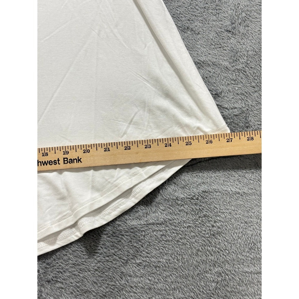 Old Navy XL White Womens Swing Tank Top Casual Minimalist