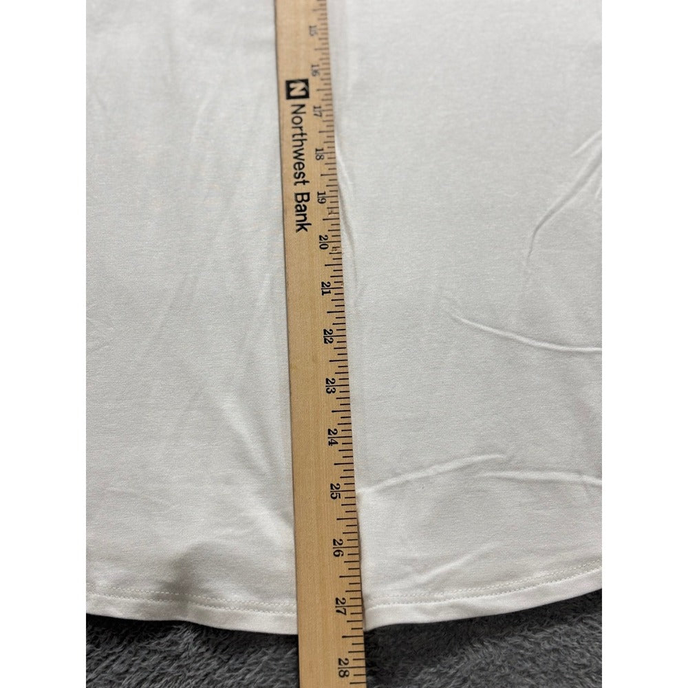 Old Navy XL White Womens Swing Tank Top Casual Minimalist