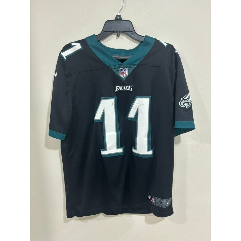 Nike Eagles Carson Wentz 11 On Field Jersey Large NFL Dri Fit Black
