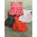 4pc Toddler Girls Tops Lot 3T Cat & Jack Jumping Beans Floral Eyelet Pink Purple
