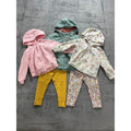 Carters OshKosh 24M Pink Green Floral Animal Hoodie Jacket Leggings Lot 5pc