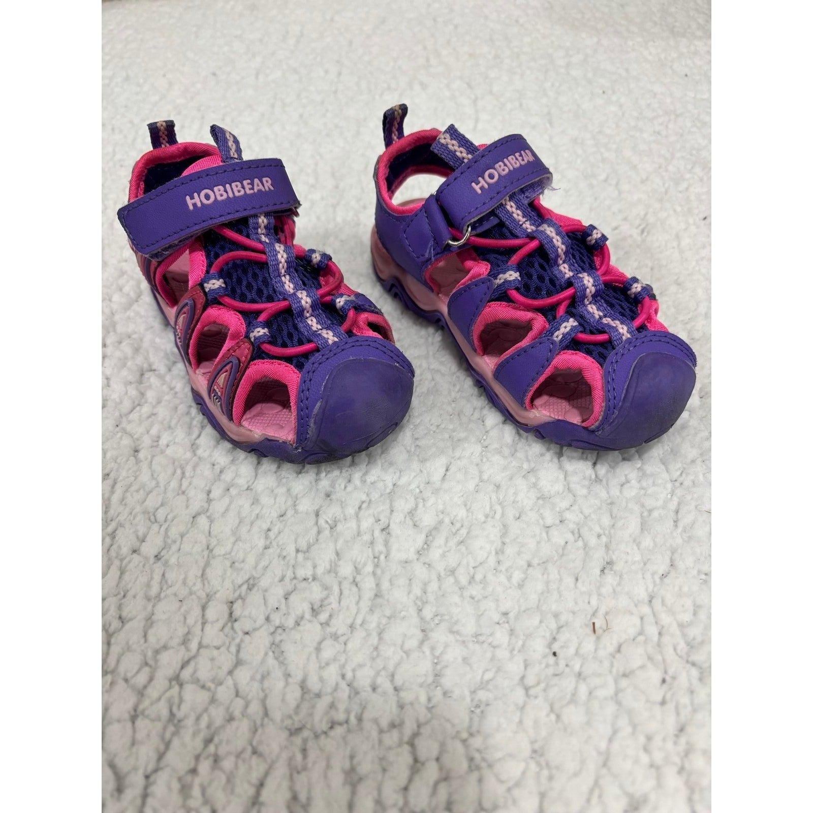 Hobibear 24 Purple Pink Womens Sport Sandals Casual Outdoor Toddler Shoes