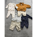 Carters Old Navy Baby Boy Clothes Bundle NB 3M Sherpa Pullover Pants Shirts 8pc