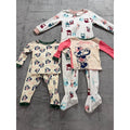 Disney Minnie Mouse 2T Pajama Set & Carters 3T Owl Fleece Footed Sleeper Bundle
