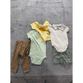 Carter's Just One You Baby Boy 9M Bundle Lion Alligator Bodysuits Pants Shorts
