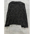 Ronni Nicole 2PC Top Set Womens M Black Beaded Tank & Sheer Cardigan Blouse